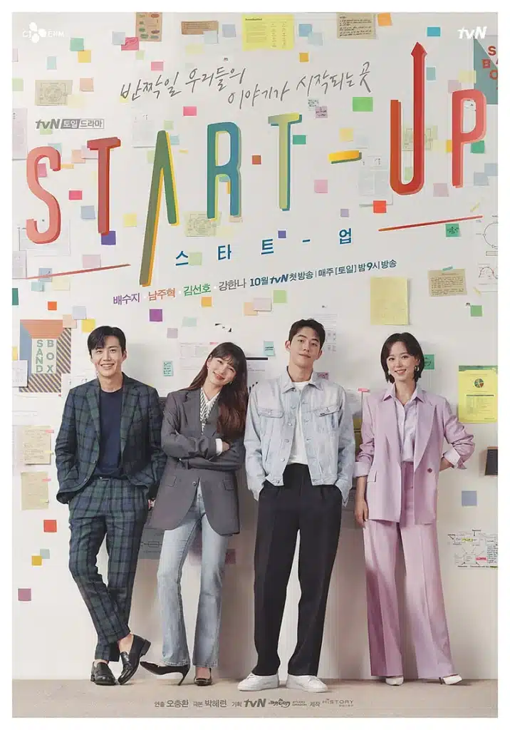 Start up , Nam Joo Hyuk , Bae Suzy , Kim Seon Ho , Kang Ha Na