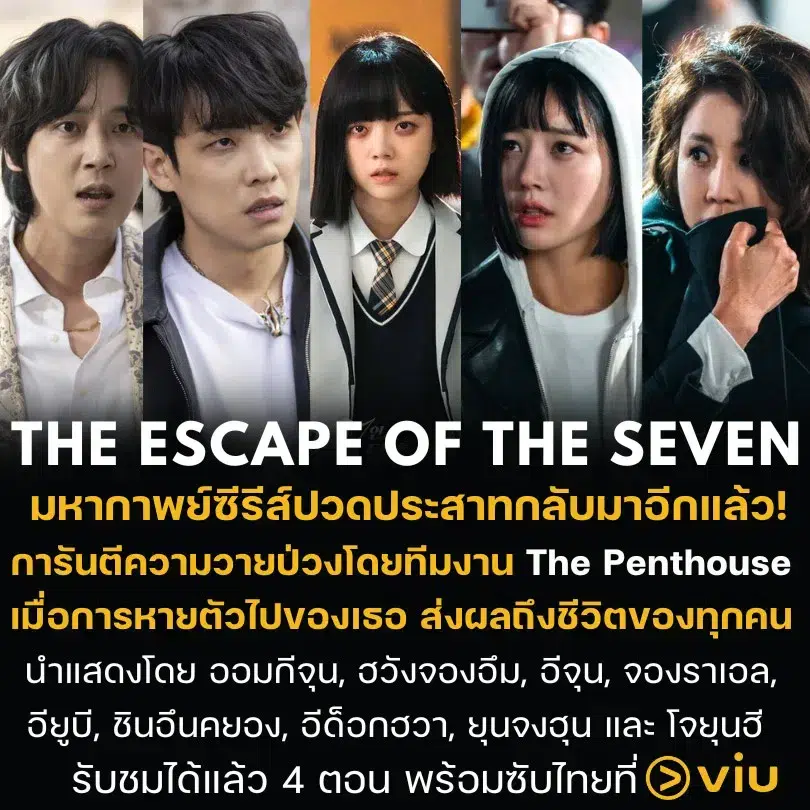 เรื่องย่อซีรีส์ The Escape of the Seven (2023) popseries.co